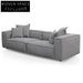 CLC2734-KSO 4 Seater Sofa with Cushion and Pillow - Graphite Grey