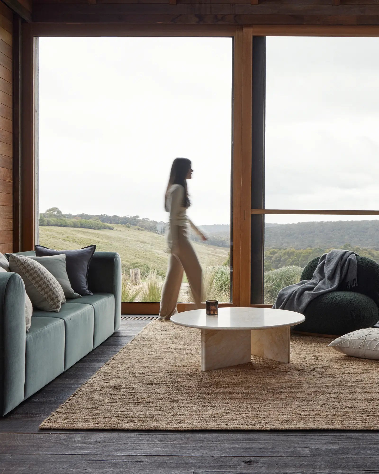 Weave Suffolk Floor Rug - Natural