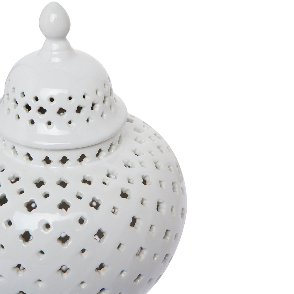 Minx Temple Jar - Extra Small White