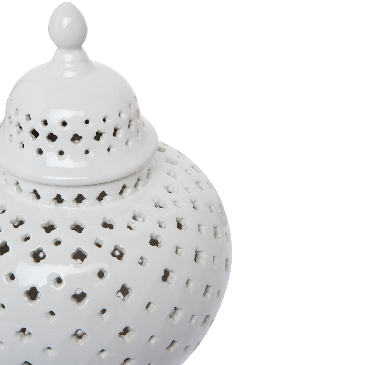 Minx Temple Jar - Extra Small White