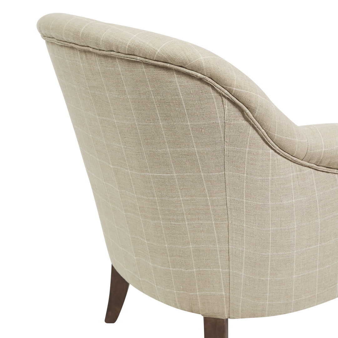 Halston Slipper Chair - Natural