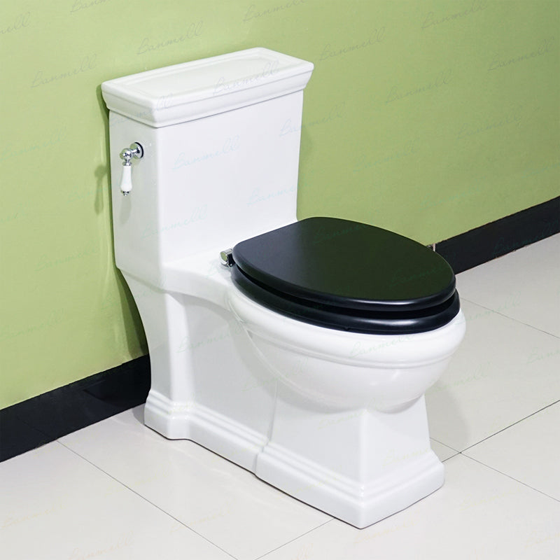 Lucrèce Retro Side Siphon One-Piece Toilet