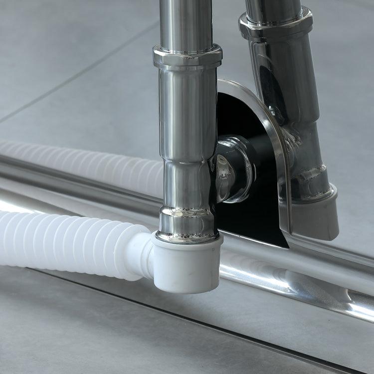 Arséne Style Freestanding Stainless Steel Bathtub