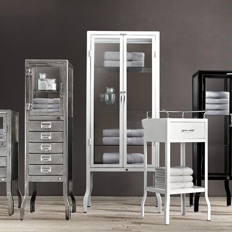 Bibiane Molly Dulton Metal Glass Display Cabinet