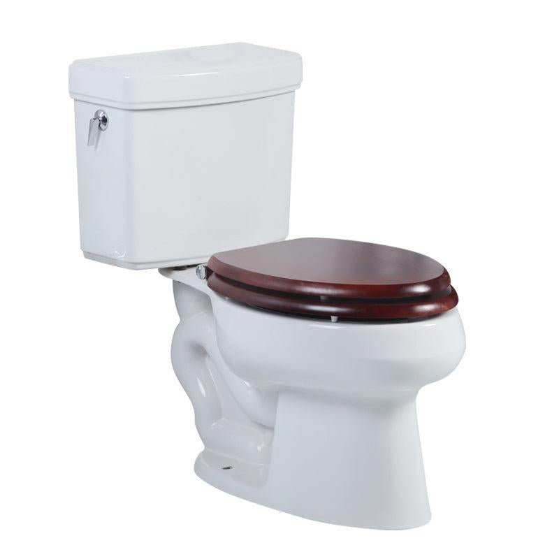 Biella Debolai Classical Split Toilet with Solid Wood