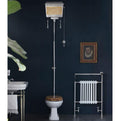 Cornelie Victorian Ceramic High Water Tank Toilet