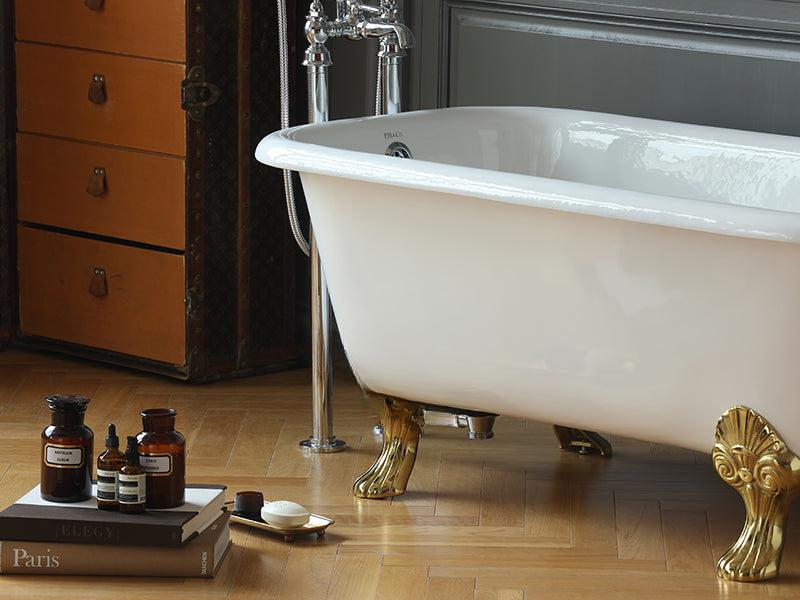Doré Floor-Standing Chaise Longue Bathtub