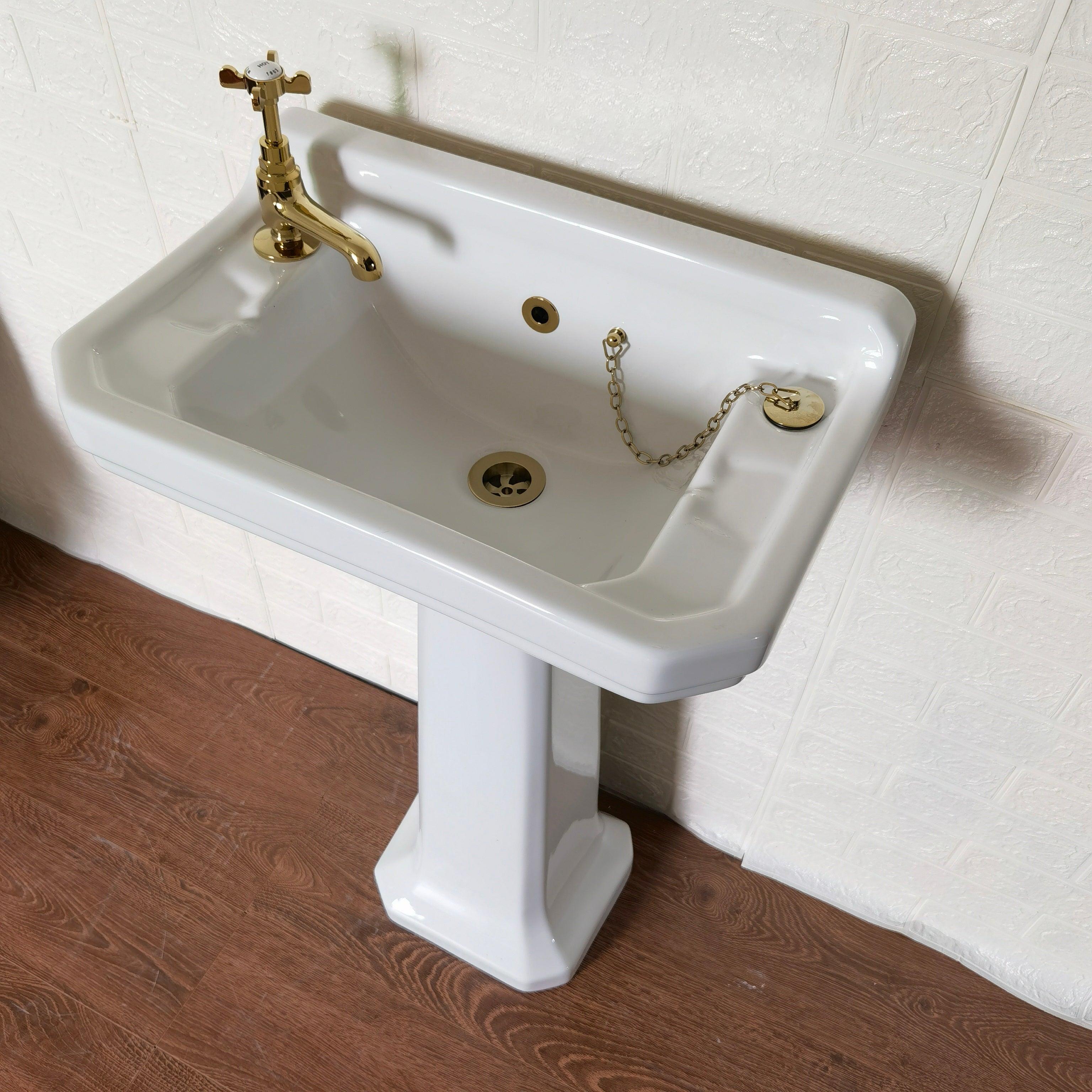 Campania  Debolai British Style Small Pedestal Basin