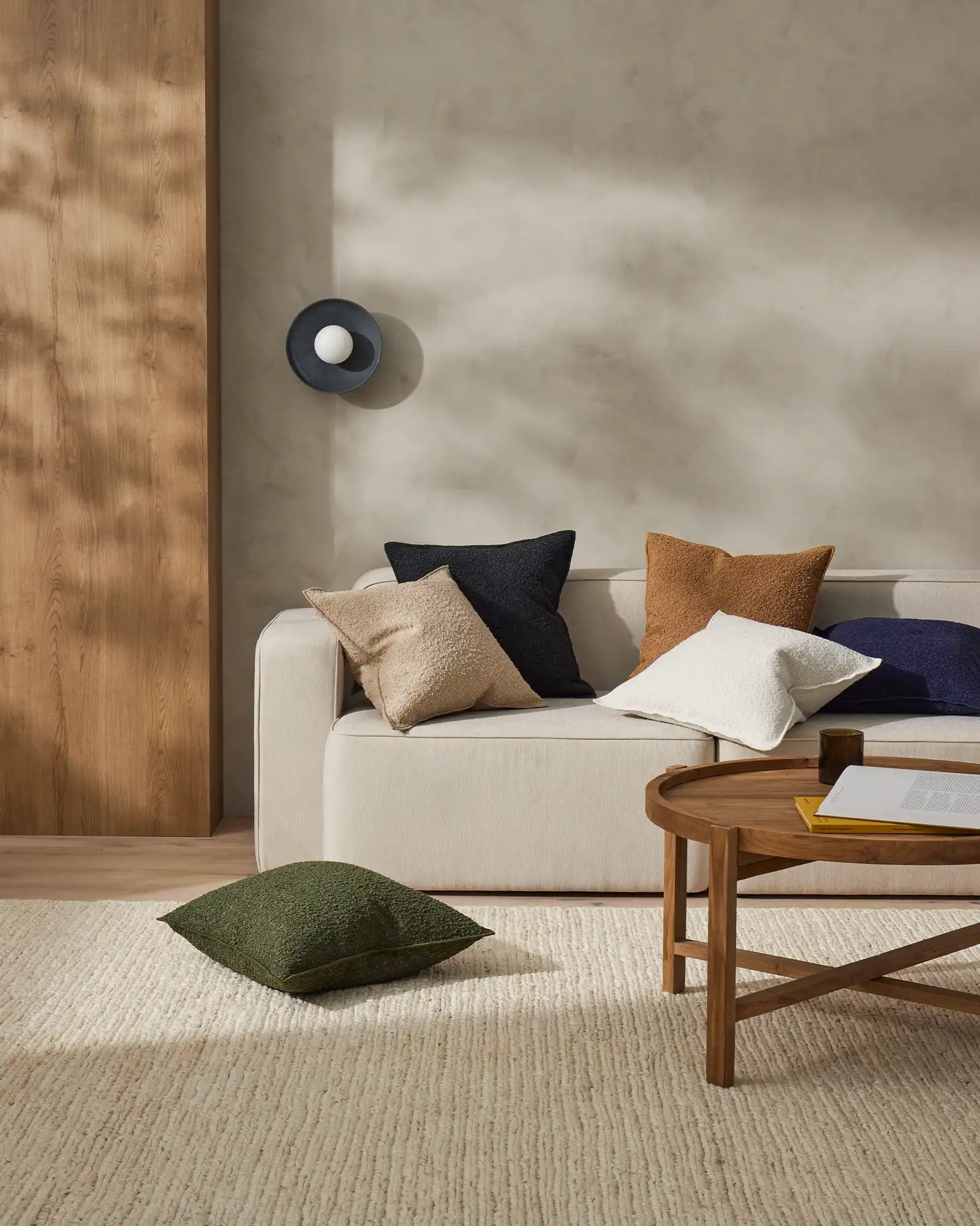 Weave Suffolk Floor Rug - Pearl