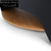 82cm Round Coffee Table - Natural - Black Coffee Tables