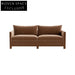 85-inch Modern Velvet Sofa Couch, Wood Design, Leisure Living Room Furniture