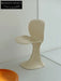 8810 Floral Petal Chair Off-White by Pierre Paulin