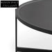 90cm Coffee Table - Matt Black Coffee Tables