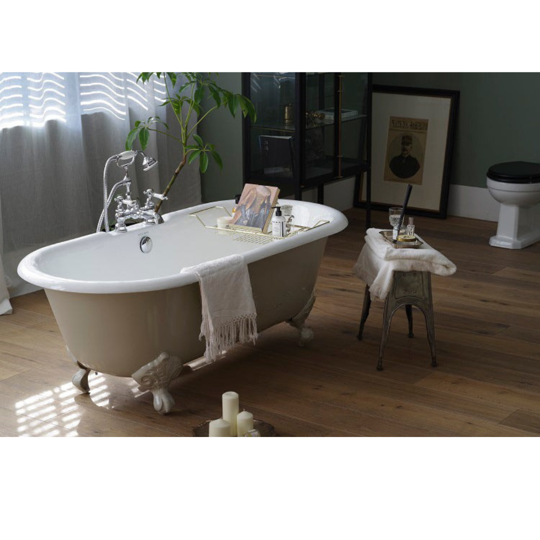 Chaise Longue Cast Iron Bathtub – Custom Color Options