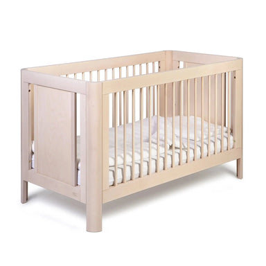 Premium Natural Teak Wood Baby Crib Infant Cot Bed Durable Kids Furniture