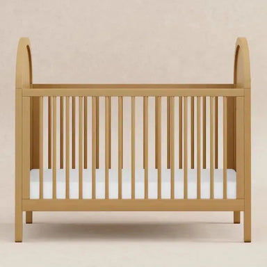 Premium Solid Teak Wood Convertible Baby Crib Toddler Cot Bed Nursery