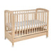 Premium Teak Wood Baby Crib, Storage Drawer, Casters, Modern Nursery