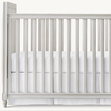 Premium Solid Mahogany Convertible Baby Crib - Durable Infant Nursery Bed