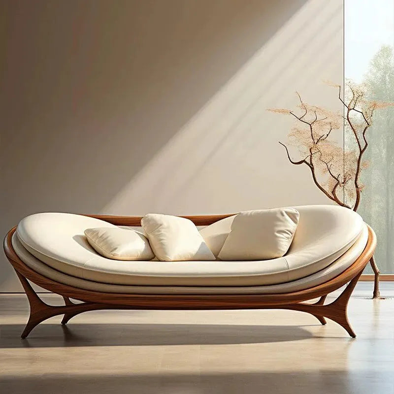 Luxury Italian Curved Modular Velvet Sofa Set for Modern Living Rooms