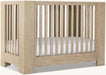 Modern Solid Teak Wood Baby Crib - Durable, Safe Infant Cot Bed