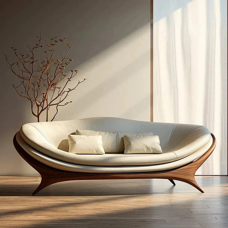 Luxury Italian Curved Modular Velvet Sofa Set for Modern Living Rooms