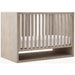 Premium Indonesian Teak Convertible Baby Crib Modern Weathered Grey Nursery Cot with Storage
