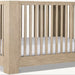 Modern Solid Teak Wood Baby Crib - Durable, Safe Infant Cot Bed