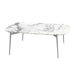 Modern Luxury White Marble Square Cocktail Coffee Table for Living Room