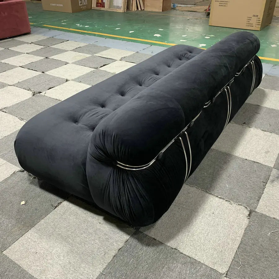 Modern Italian Velvet Modular Sectional Sofa Couch for Luxurious Living Spaces
