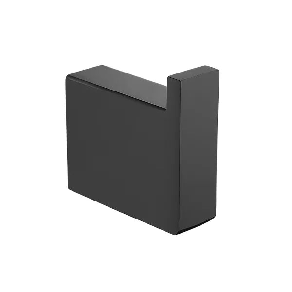 Cavallo Matte Black Square Robe Hook