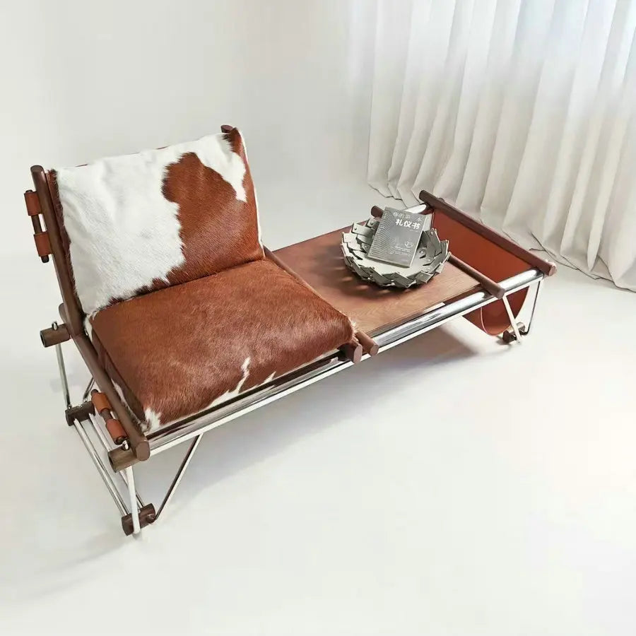 Modern Eco-Leather Modular Living Room Sofa Bench Daybed