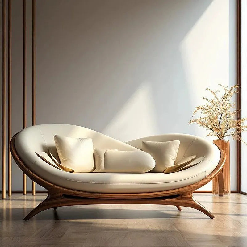 Luxury Italian Curved Modular Velvet Sofa Set for Modern Living Rooms