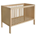 Premium Solid Teak Wood Baby Crib - Safe, Durable Infant Cot Bed