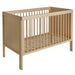 Premium Solid Teak Wood Baby Crib - Safe, Durable Infant Cot Bed