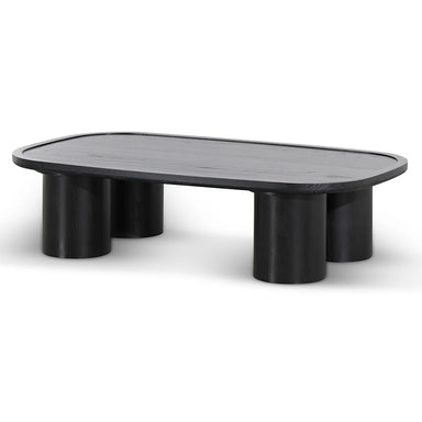 Adam 1.4m Coffee Table - Full Black