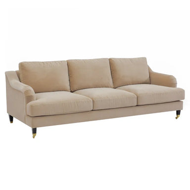 Aerin 3 Seater Sofa - Taupe Velvet