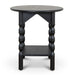 Allan 52cm Side Table - Full Black