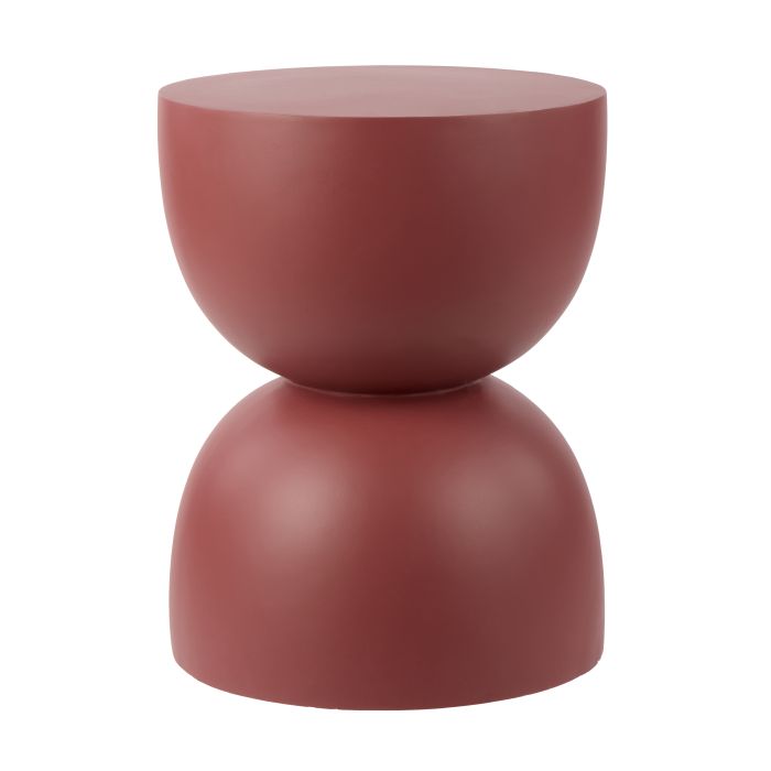 Amalfi Bennett Side Table Burgundy