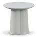 Asarna Round Side Table - Light Grey