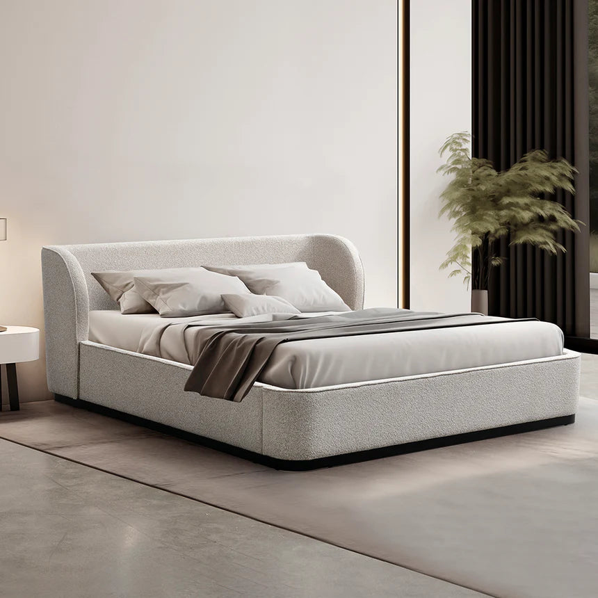 Amelia Queen Bed Frame - Clay Grey