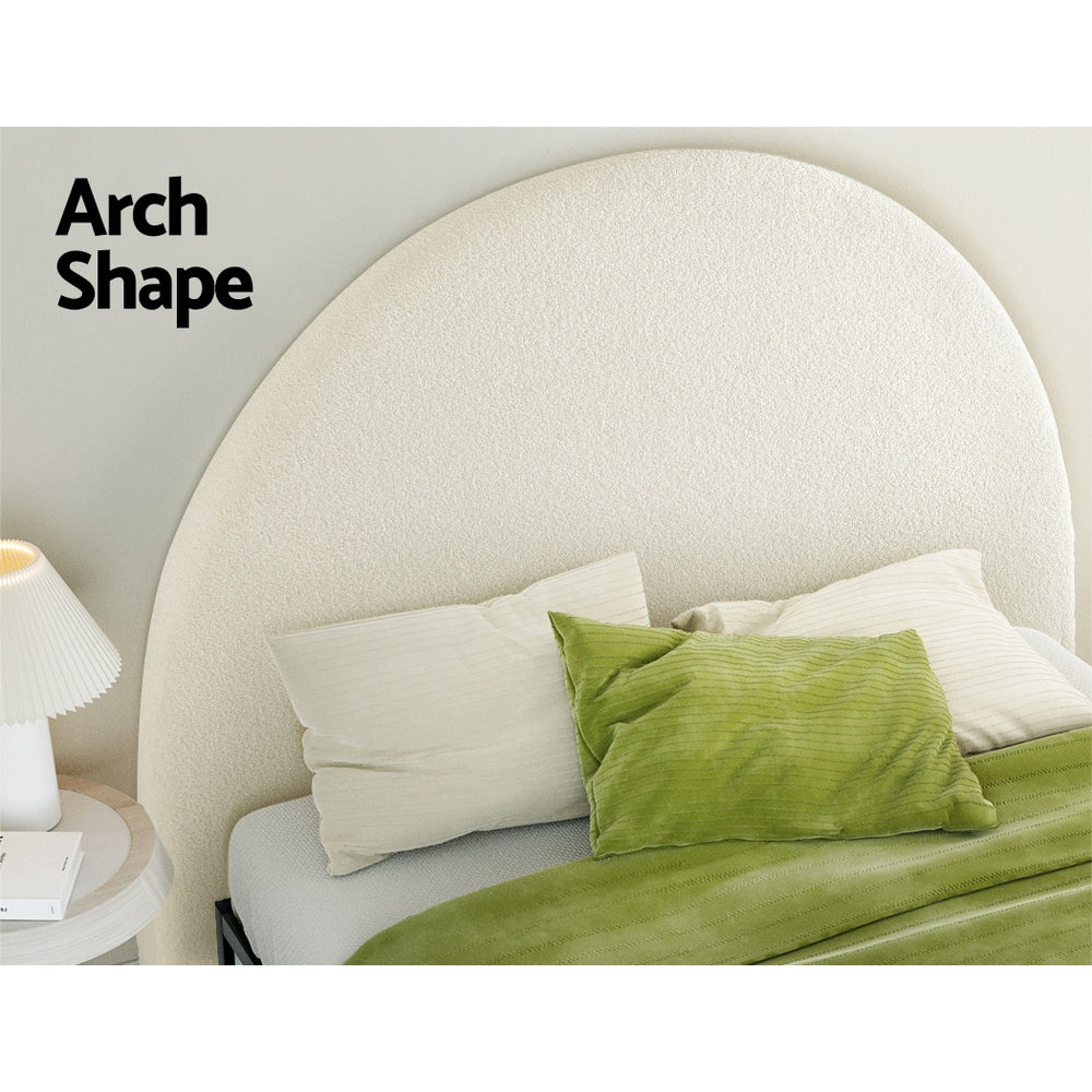 Artiss Bed Headboard Bed Frame -Boucle