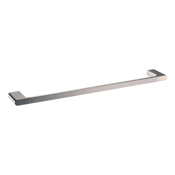 Bellino Brushed Nickel Zinc Alloy 800mm Single Towel Rail