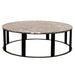 Bowie Marble Coffee Table - Medium Grey