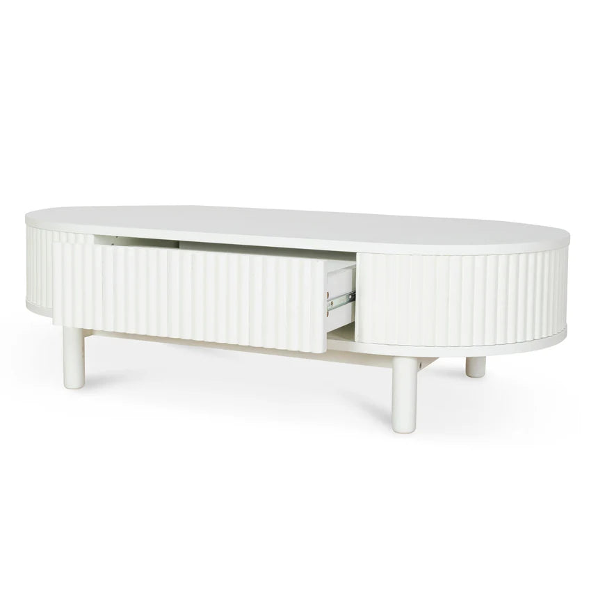 Melita 1.2m Coffee Table - White