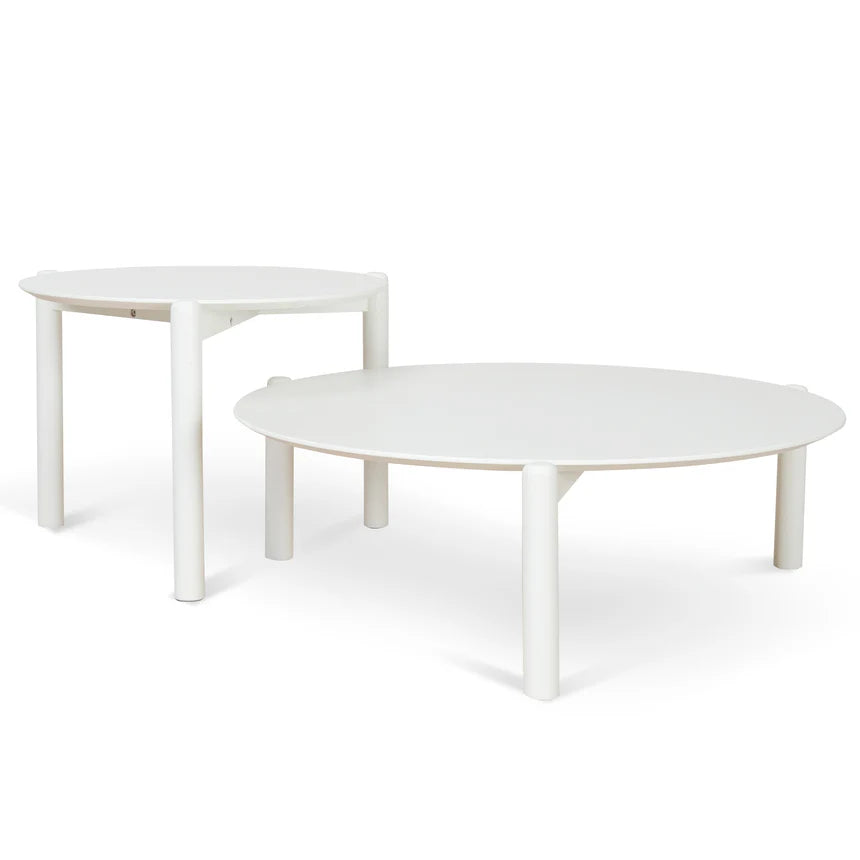 Holloway - Nest of Coffee tables - White