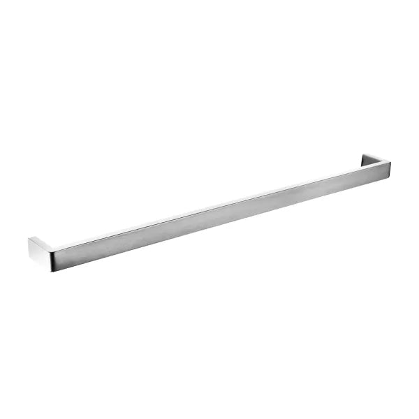 Cavallo Chrome Square Single Towel Rail 800mm