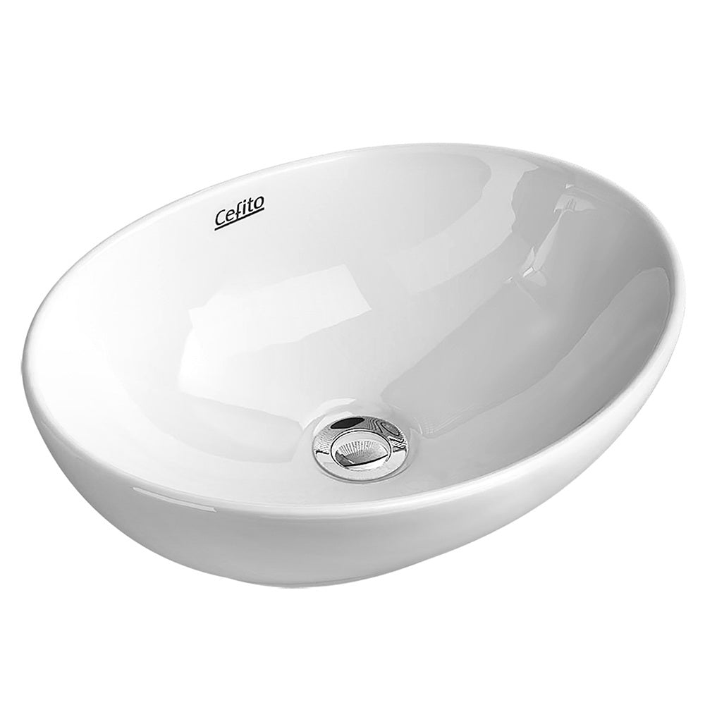 Cefito Bathroom Basin Ceramic Vanity Sink 41x34cm