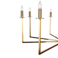 Cohen Chandelier - Brass