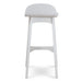 Connor 65cm Bar Stool - Full White