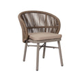 Beige Outdoor Dining Chair - Brown (Set of 2)